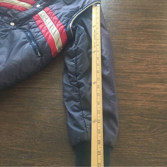 JC Penny Ski Apparel Unisex Purple Snap Button Puffer Jacket Vest Boys X Large S - Picture 7 of 16